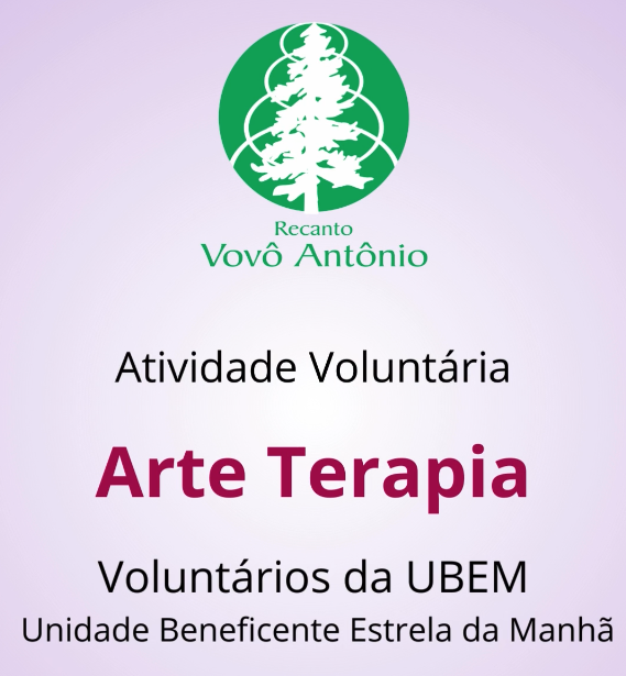 Arte Terapia com Voluntários da UBEM
