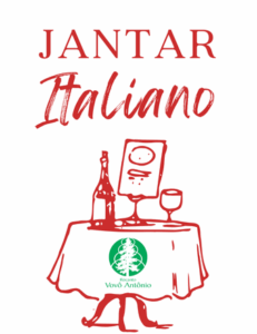 Jantar Italiano no Recanto Vovô Antônio